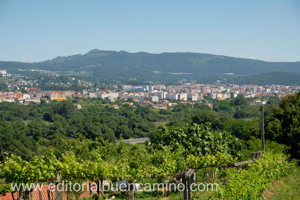 Vista de la ciudad de Pontevedra